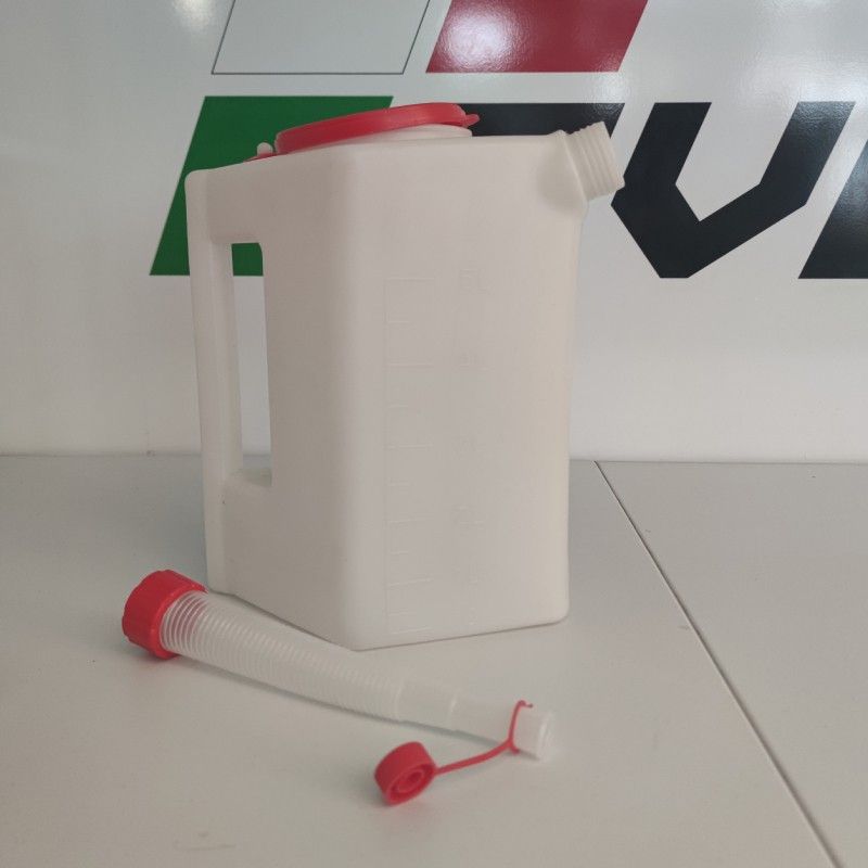 5 litre quick refill canister, white colour  AVO - 1