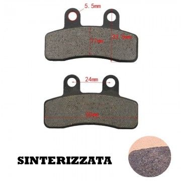 Brake Pads for Pitbike 50 - 250 cc Mod. 4 Sintered  AVO - 1