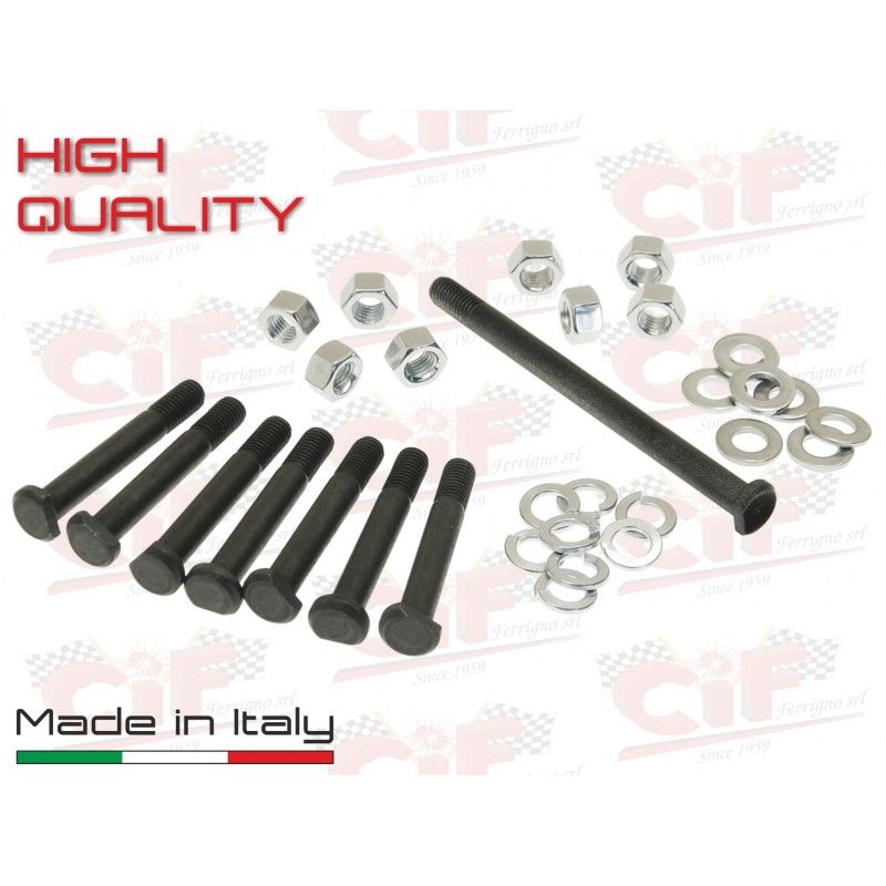 M7 SCREW KIT "HIGH QUALITY MADE IN ITALY" (M7 ENGINE CRANKCASE SCREWS + WASHER  CIF - 1