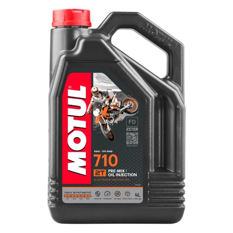 Motul 710 2T Engine Oil 4 Liters  MOTUL - 1