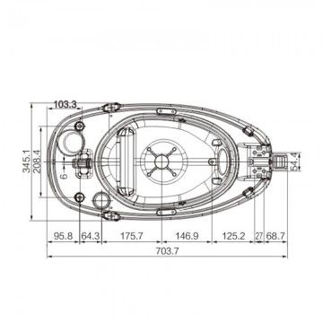 Sella Per Vespa Sprint / Primavera 125 / 150 4T - Bee  ITALKAST - 5