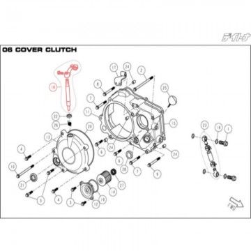 Leva Innesto Attacco Comando cavo frizione per motore DAYTONA 190 - 86414
  DAYTONA - 1