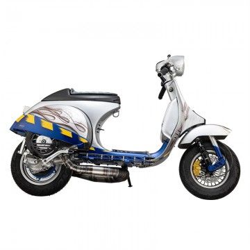 Leva accensione SIP klappbar Grigia / Nera Per Vespa PX 80 - 200 / Cosa / LML 61322000  SIP - 10