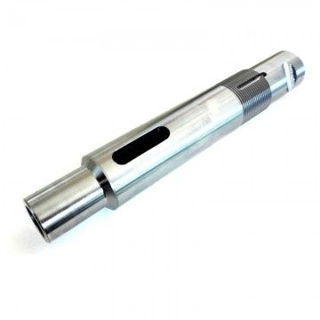 Insert tube for disc brake fork modification with steering lock hole for Vespa smallframe  VTR - 1