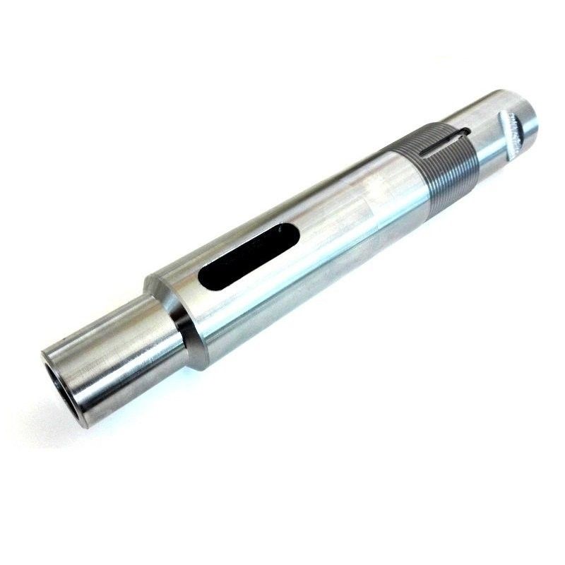 Insert tube for disc brake fork modification with steering lock hole for Vespa smallframe  VTR - 1