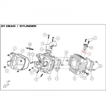 Guarnizione Tendicatena DAYTONA 190 - 86439  DAYTONA - 1