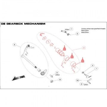 Desmo per motore DAYTONA 190 - 86421  DAYTONA - 1