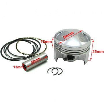 Piston 54 Pin 13 mm Complete For GPX / ZONGSHEN 125 ZS154FMI  AVO - 2