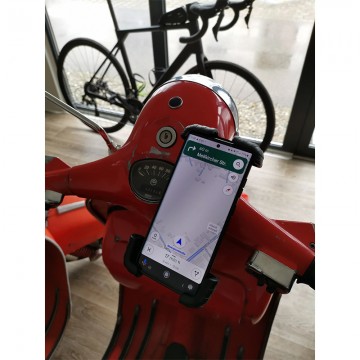 Supporto per smartphone MRP per il foro dello specchietto bis 6" Display  SIP - 10