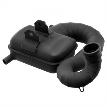 Racing muffler SIP ROAD XL Viper Box by Nordspeed For Vespa 200 Rally/ P200E / PX200 E 24164000  SIP - 1