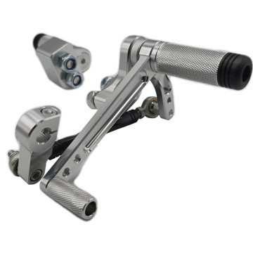 Complete right and left footrest kit for VMC FENIX Pitbike Motard  VMC RACING - 1