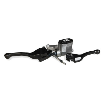 Kit VB-11 Brake Master Cylinder and Clutch Lever OTTOPUNTOUNO 8.1 Vespa 50 L, N, R, Special – CNC Aluminum Ø 11 mm – Black Editi