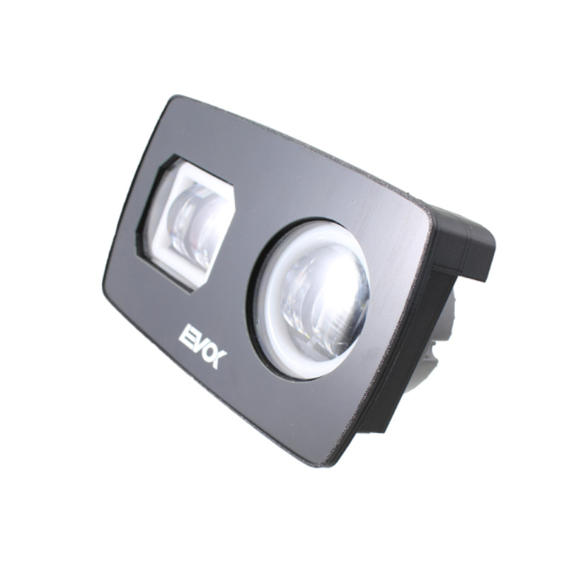 EVOK IRON LED RH LED HEADLIGHT FOR APE 50 DOUBLE HEADLIGHT RMS: 246472190  EVOK - 1