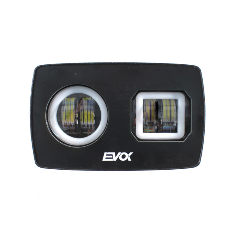 COMPLETE FRONT LEFT IRON LED EVOK PIAGGIO APE 50 DOUBLE HEADLIGHT RMS: 246472193  EVOK - 1