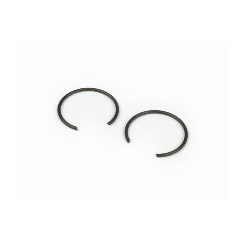 coppia di Seeger ferma spinotto specifici per pistoni Wossner con spinotto da 15mm  WOSSNER - 1