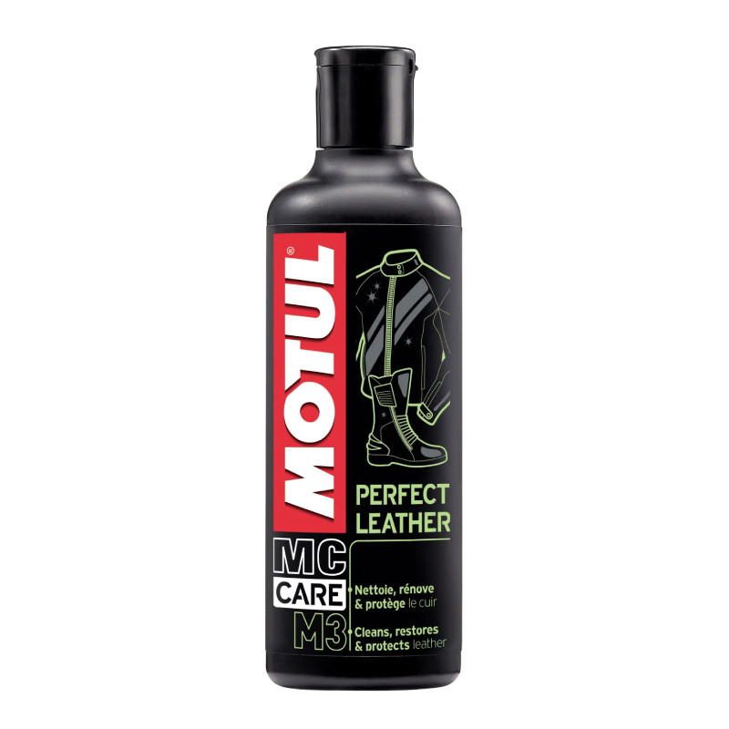 MOTUL M3 Perfect Leather 250ml – Leather treatment for motorcycle suits and saddles  MOTUL - 1
