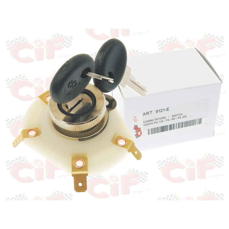 VESPA PX PE -PX PE ARCOBALENO CIF : 9121-E  CIF - 1