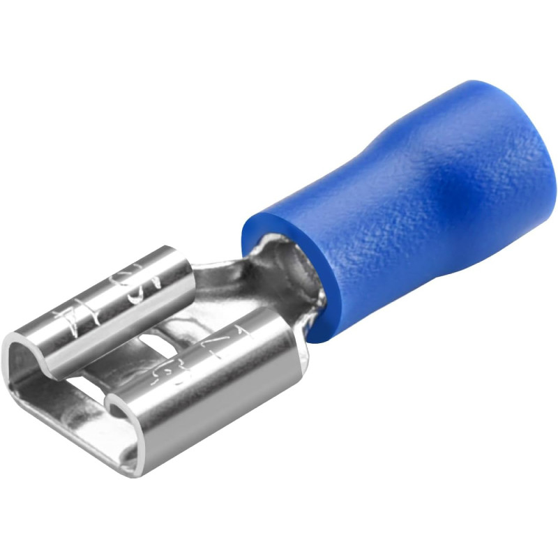 Blue Insulated Female Crimp Terminal (6.3mm) FDD2-250  AVO - 1