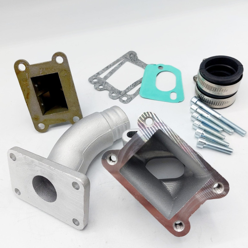 Collettore VMC PowerFlow per aspirazione Lamellare Vespa small frame e carburatori da 24mm  VMC RACING - 1
