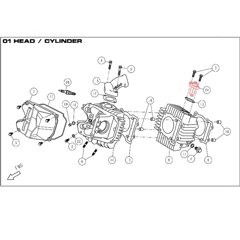 Timing Chain Tensioner DAYTONA 190 - 86396
  AVO - 1