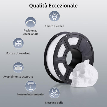 Filamento PETG ANYCUBIC  - 1 kg, Diametro 1,75 mm, per stampante 3D  ANYCUBIC - 14