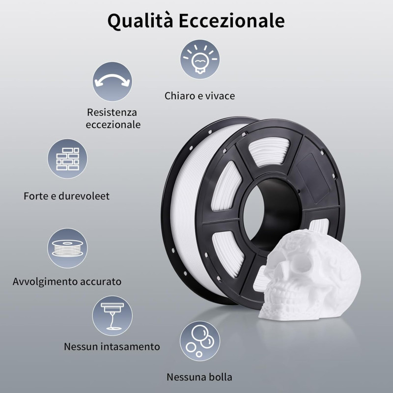 Filamento PETG ANYCUBIC  - 1 kg, Diametro 1,75 mm, per stampante 3D  ANYCUBIC - 14