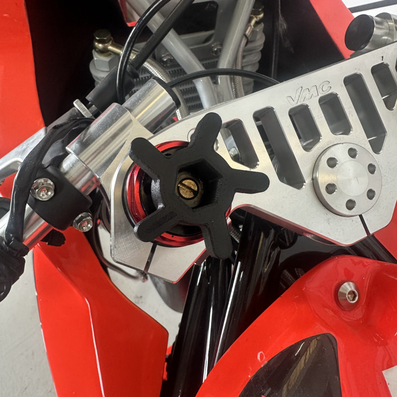 GRM Fork Preload Adjustment - 15mm Hex  VMC RACING - 1