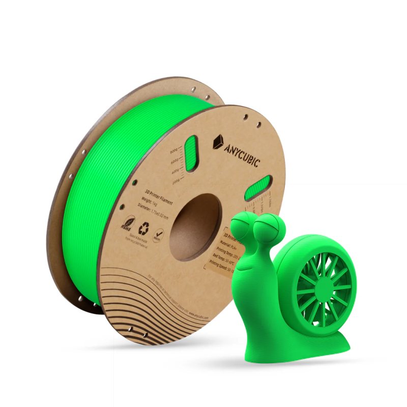 Filamento PLA+ ANYCUBIC 1.75mm per Stampante 3D, Precisione Dimensionale +/- 0.02mm, Bobina da 1kg (2.2 Libbre)  ANYCUBIC - 1