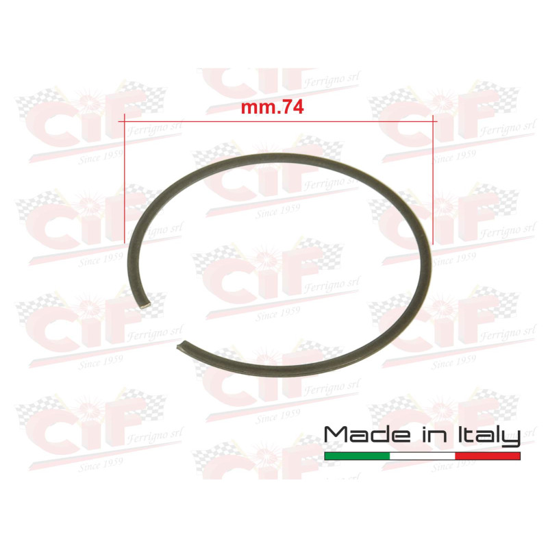 ANELLO ELASTICO Ø74mm FRIZIONE VESPA FL/FL2 50-125 RUSH HP N (3V) APE FL2 50 CIF : C000093  CIF - 1