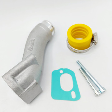 Collettore a Valvola per carter VMC 2/3 Fori per carburatori 28/30mm per telai Vespa 50 Special / Et3 Primavera  VMC RACING - 2