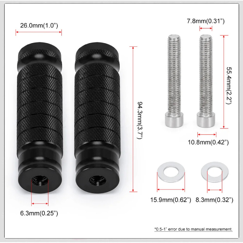 Pedana Universale Per Pitbike Minigp in CNC  AVO - 7