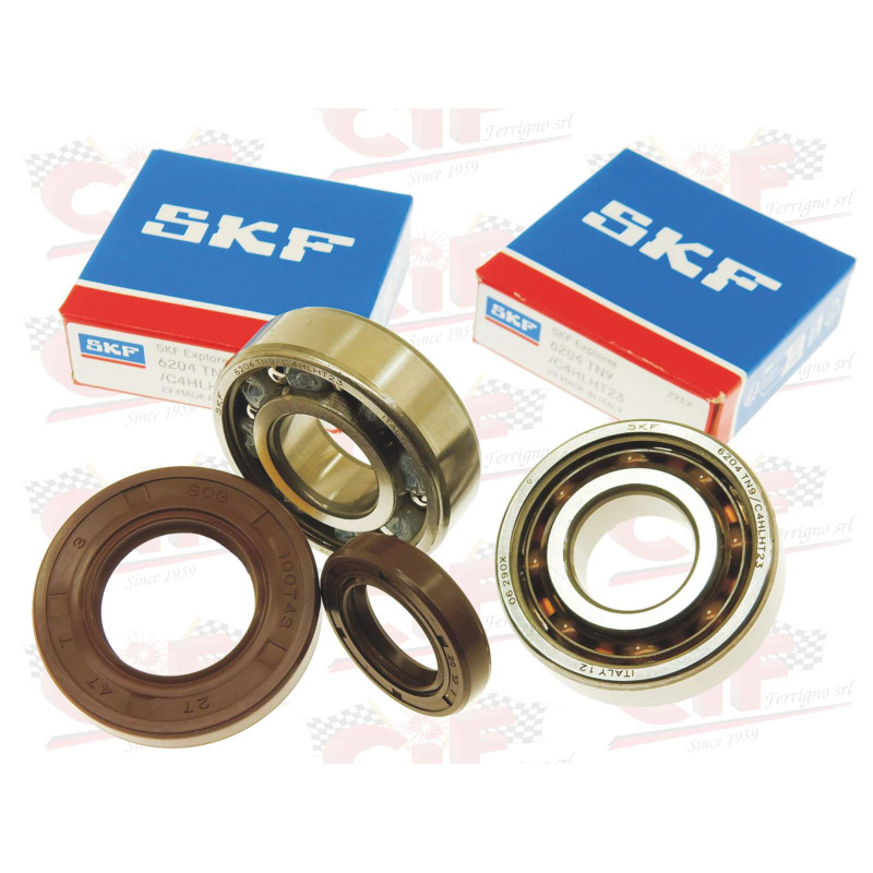 KIT CUSCINETTI e PARAOLI IN VITON SPECIFICO PER ALBERI MOTORE “FABBRI RACING” versione “MOWER EVO” e “PERA” CIF : 5162-KTF  CIF 