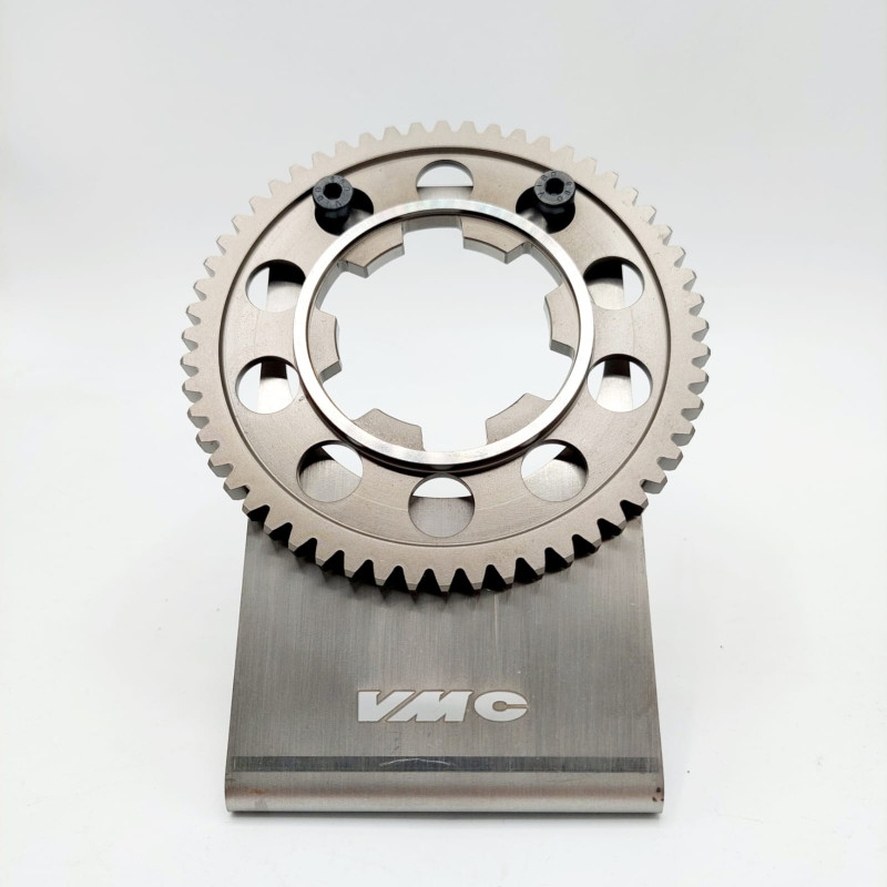 Ingranaggio corona 1a marcia 55 denti per cambio 5 marce VMC vespa small  VMC RACING - 1