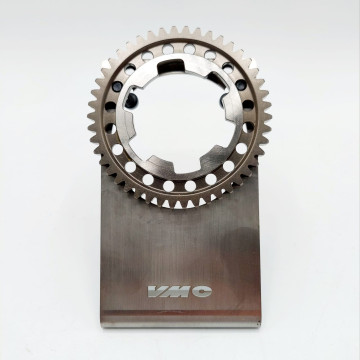 Ingranaggio corona 5a marcia 46 denti per cambio 5 marce VMC vespa small  VMC RACING - 1