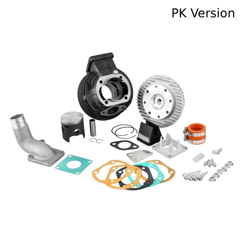 Gruppo Termico ITALKAST GRV 135cc Ø 58mm e corsa 51mm, Candela Laterale - Vespa PK - LAMELLE Standard  ITALKAST - 1