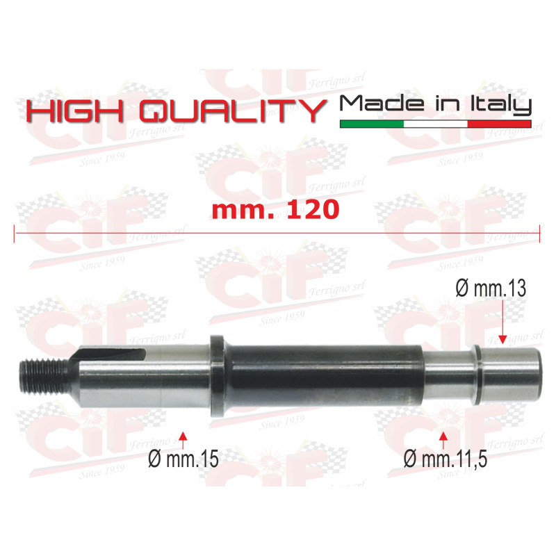 PERNO INGRANAGGIO MULTIPLO - VESPA P15X - PX 125E - P150S - P200E - P150X - T5 - COSA CIF : 6534  CIF - 1