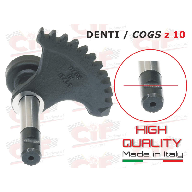 SETTORE AVVIAMENTO - N.DENTI Z 10 VESPA PX PE CIF : 5007  CIF - 1