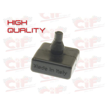 TAMPONE PARACOLPI "HQ" PER CAVALLETTO CENTRALE VESPA PX PE - 125 T5  CIF : 5707-HQ  CIF - 1