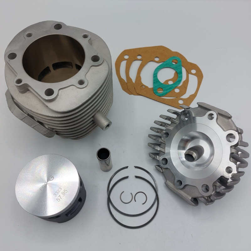 Gruppo termico VMC CP60 144cc Ø 60mm e corsa 51mm, CUFFIA PICCOLA  VMC RACING - 3