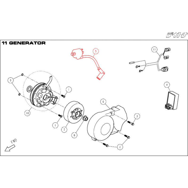DAYTONA FSM 190 Ignition Coil - 86426  DAYTONA - 1