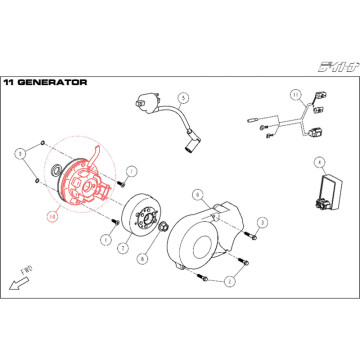Statore Per Accensione DAYTONA FSM 190 - 88129  DAYTONA - 1