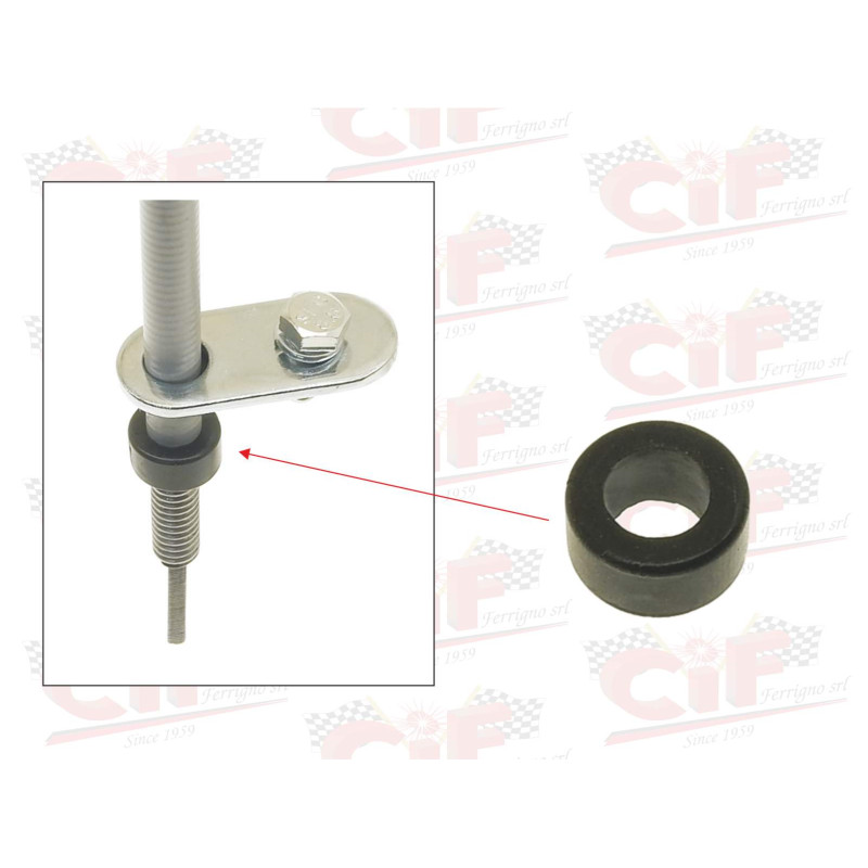 Odometer Sheath Sealing Pad (Wheel Side) VESPA 50 - 90 - 125 PRIMAVERA - ET3 - PK 50 - PK 50 XL CIF : 5633-G CIF - 1