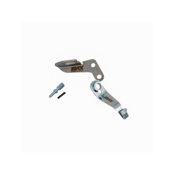 KIT PIASTRA CAVI+LEVA LUNGA CARTER FRIZIONE EVOK VESPA 50-90-125- PRIM.-ET3-PK -PK XL- FL-HP RMS : 121858162  EVOK - 1