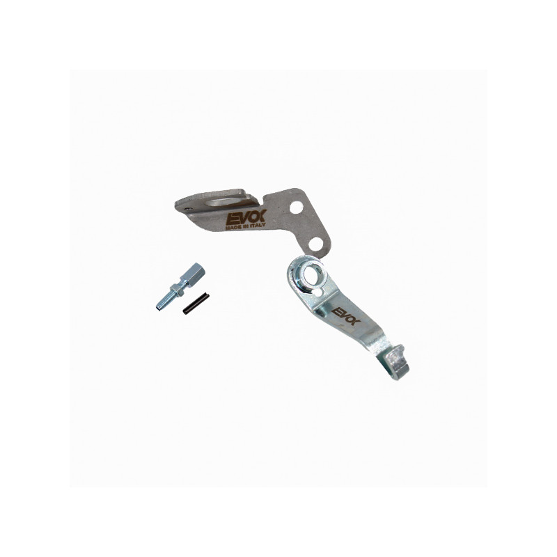 KIT PIASTRA CAVI+LEVA LUNGA CARTER FRIZIONE EVOK VESPA 50-90-125- PRIM.-ET3-PK -PK XL- FL-HP RMS : 121858162  EVOK - 1