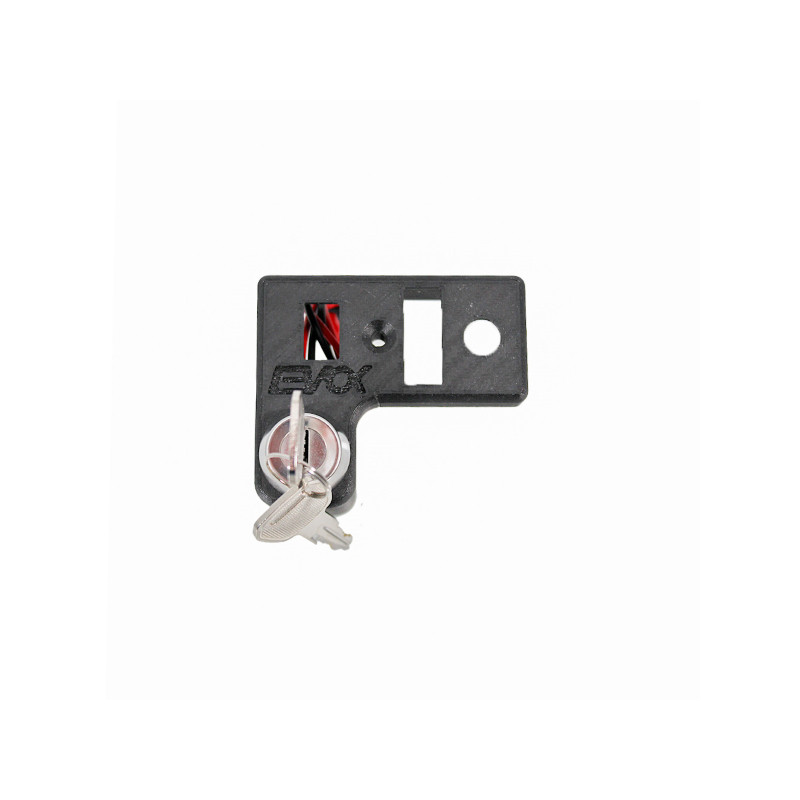 COPERCHIO DEVIO LUCI CARBONIO EVOK IRON SWITCH VESPA 50 SPECIAL CON COMMUTATORE CHIAVE RMS : 246090118  EVOK - 1
