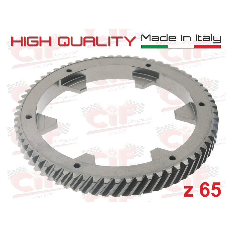 CORONA PARASTRAPPI DENTI ELICOIDALI Z65 CIF : 6565  CIF - 1