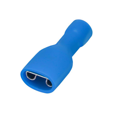 Terminale a Crimpare Femmina Completamente Isolato Blu ( 4,8 mm ) FDFD2-187  AVO - 2