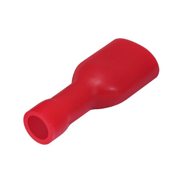 Terminale a Crimpare Femmina Completamente Isolato Rosso ( 6,3 mm ) FDFD1.25-250  AVO - 3