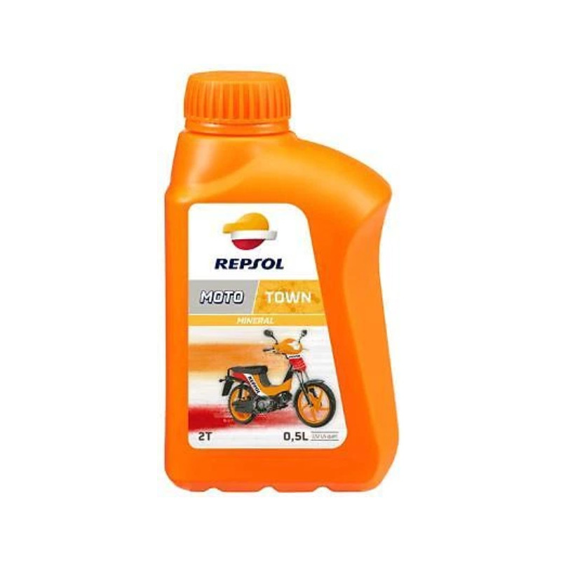 Olio motore Repsol Moto Town Mineral 2T 1 litro  REPSOL - 1