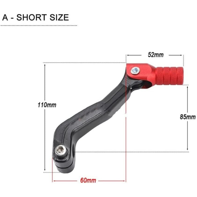 Gear lever for KTM 65 AVO replica - 1